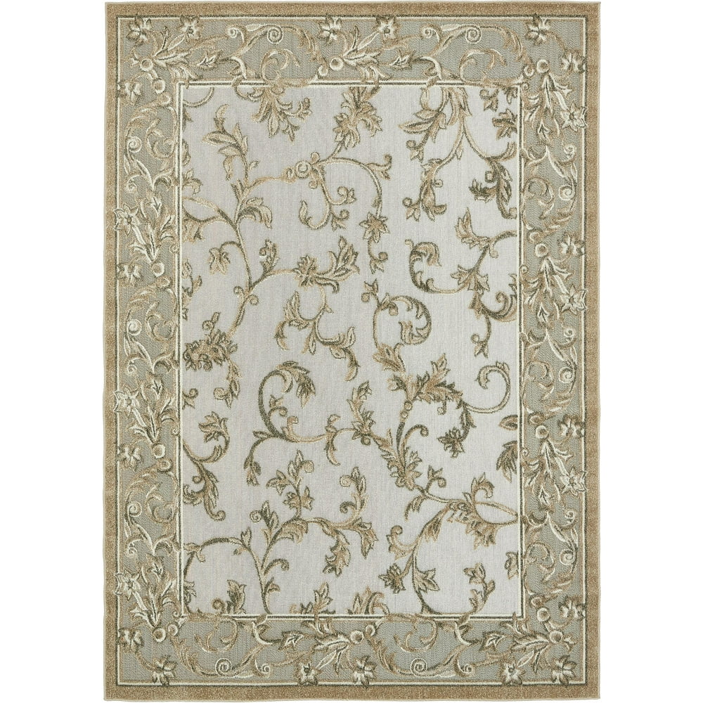 Unique Loom Charleston Indoor/Outdoor Contemporary Geometric Area Rug or Runner