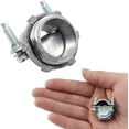thumbnail image 5 of 8 Pcs 1/2 Inch Clamp Type Cable Connectors, Zinc Clamp Cable Connector Fittings for Metallic Conduit Protect Cables, 5 of 5