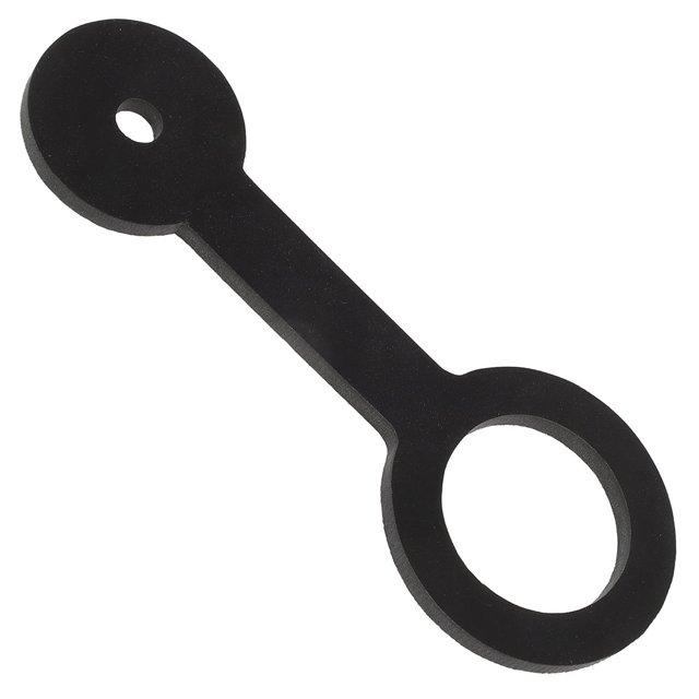 LOVEVER Accessoires de Remorque Rv Sangle de Verrouillage de Porte Bouchons de Voyage pour Armoire de Camping Noir