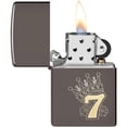 thumbnail image 3 of Zippo 48913 Lucky 7 Design Metal Refillable and Windproof Lighter, 3 of 4