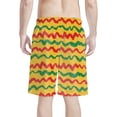 thumbnail image 2 of Binienty Men's Board Shorts Swim Trunks With Wavy Stripes - Quick Dry for Summer Beach Vacations and Water Sports, 2 of 5