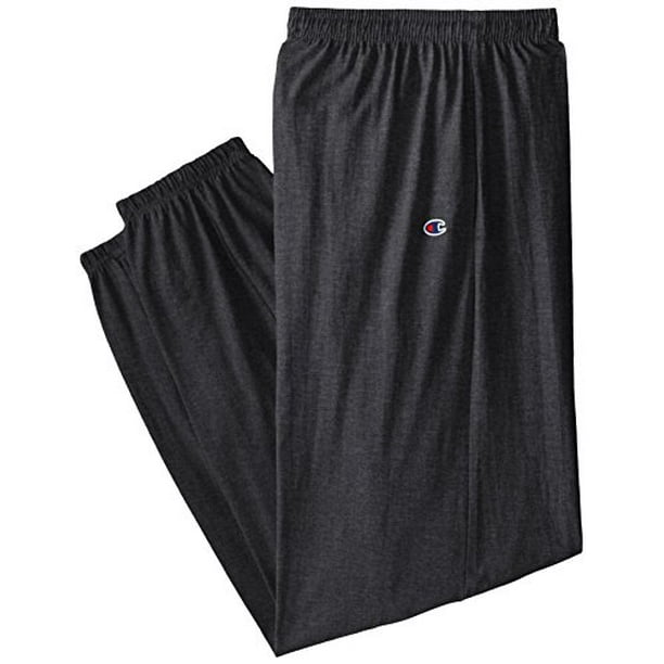 men's closed bottom jersey pants