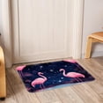 thumbnail image 6 of Flamingo Kitchen Rug Outdoor Carpet Door Mat Polyester Non-Slip Machine Washable, 6 of 6