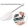 thumbnail image 4 of 1 Pairs Practical Plastic Shoe Trees Adjustable Length Shoe Trees Stretcher Boot Holder Organizers Shoe Stretcher men Transparent, 4 of 6