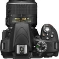 thumbnail image 6 of Nikon D3300 24.2 Megapixel Digital SLR Camera with Lens, 18 mm, 55 mm, Dark Gray, 6 of 9