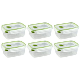 Sterilite 0311 - Ultra•Seal™ 3.1 Cup Rectangle New Leaf 03111606