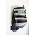 thumbnail image 3 of The ORIGINAL DomeDock! American, patented, Wall Mount Rack 20 Ball Cap Storage. Compact Hat Organization System. Made and Shipped in USA. (Single, White), 3 of 5
