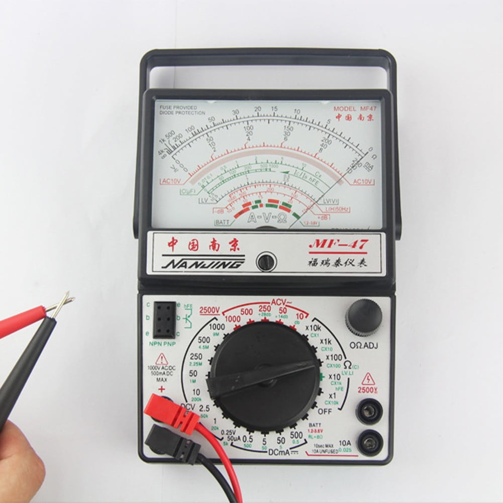 MF-47 Analog Analog Multimeter Voltmeter Ammeter Ohmmeter Battery Tester