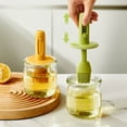 thumbnail image 4 of Glass Oil Dispenser Bottle with Silicone Brush - High Temp Resistant Kitchen Oil Bottle for Cooking, Baking & BBQ, Integrated Basting Brush for Air Fryer & Frying, 4 of 7