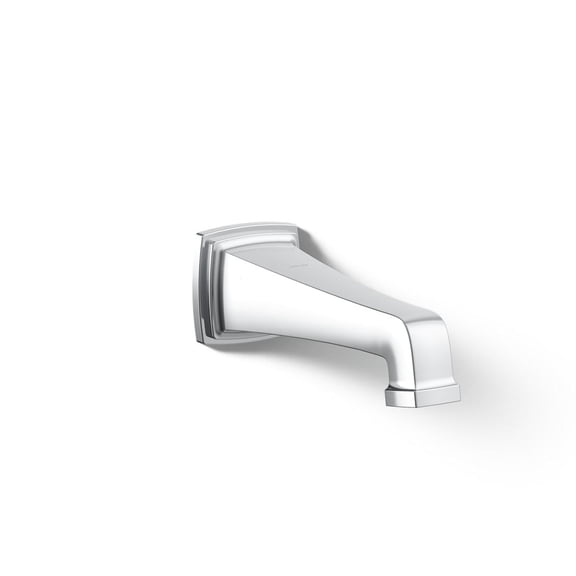 Kohler 27407-CP Riff Wall-Mount Non-Diverter Bath spout, Polished Chrome