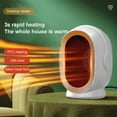 thumbnail image 5 of HongHeng Electric Space Heater,Portable Energy Efficient Space Heaters for Indoor Use,Two-Speed Portable Heater Fan for office with Adjustable,Overheating Protection,Dumping shutdown, 5 of 7