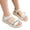 White, variant on WAYUTE Girls Sandals for Toddler Kids Summer Casual Outdoor Breathable Comfortable Lightweight Soft Sole Walking Shoes for Ages 1 12