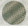 thumbnail image 1 of Homespice 321992 20 x 30 in. Oval Hillside Green Ultra Durable Braided Rugs, 1 of 1