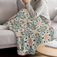thumbnail image 3 of Boho Flowers Blanket Soft Cozy Warm Throw Blanket for Couch, Plush Fuzzy Flannel Fleece Blankets for Sofa, Farmhouse Abstract Geometric Patterned Bed Blankets Lightweight Gifts for Women, 32"x48", 3 of 9