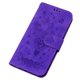 thumbnail image 3 of Funda para Google Pixel 7A, tipo cartera, con ranuras para tarjetas, diseño de rosas en relieve, función atril, tapa de piel sintética., 3 of 5