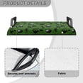 thumbnail image 4 of Xoenoiee Green Golf Pattern Golf Cart Seat Towel Protector Anti-Hot Portable Decorative Golf Cart Cover Universal for Most 2-Person Seats Club Car Accessories, 4 of 5