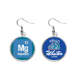 thumbnail image 1 of Mg de magnesio, elemento químico Chem Cuelgue la joyería del pendiente del hielo del invierno de la gota Unbranded M, 1 of 3