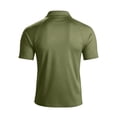 thumbnail image 5 of Men Polo Shirts Casual Short Sleeve Quick Dry Collared Golf Shirt summer Performance Pique Athletic T-Shirts Army Green XXL, 5 of 5