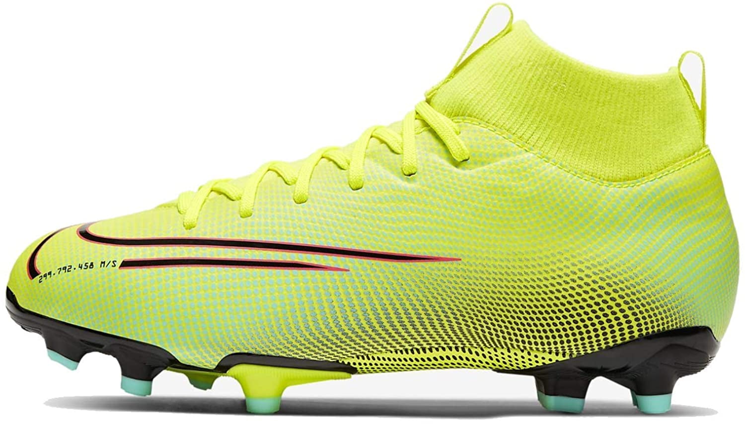 Nike Youth Mercurial Superfly 7 Academy MDS MG Cleats (Giallo Fluo, Numeric_4) Yellow | Walmart 