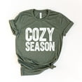 thumbnail image 3 of Cozy Season Bold Distressed - Women's Short Sleeve Graphic T-Shirt, 3 of 15
