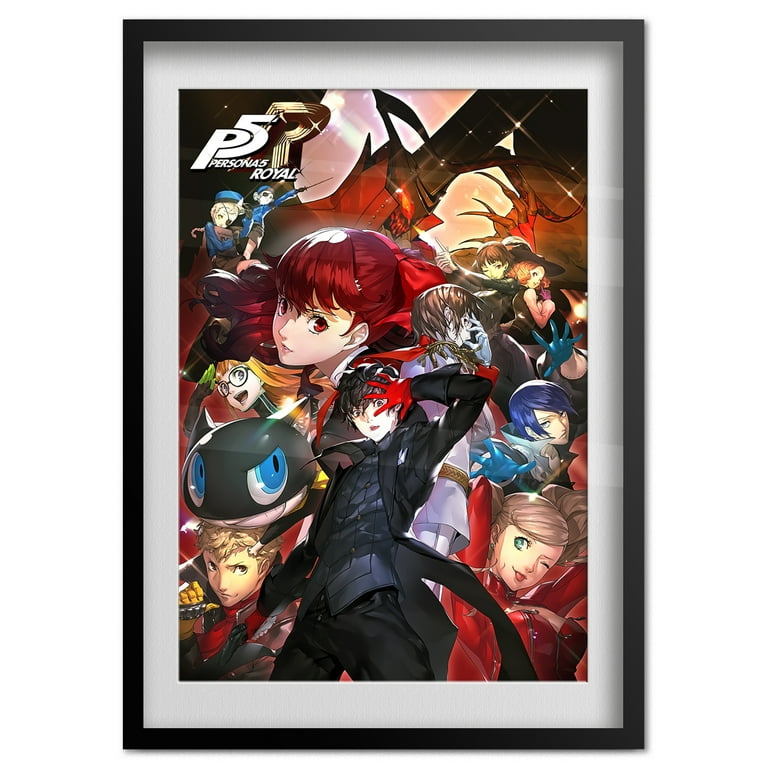 Persona 5 The Royal Game Poster Official Promotional Art High Quality Prints Unframed Version 18x24