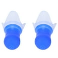 thumbnail image 4 of Bouchon d'Oreille, Bouchon d'Oreille Réutilisable pour Voler Réduction du Bruit Sans Odeur Étanche pour la Natation le Sommeil Bouchon d'Oreille Bleu pour Voler, 4 of 8