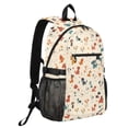 thumbnail image 2 of JIALIOU 14" Laptop Backpack Waterproof Airline Approved Stylish Casual Daypack for Travel Business College Work, Cartoon Colorful Dogs, 2 of 8