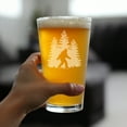 thumbnail image 3 of Bevvee Pint Glass 16 oz Bigfoot Gifts for Cryptid Enthusiasts Beer Glasses, 3 of 4