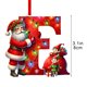 thumbnail image 2 of Adornos navideños, adornos navideños, regalos navideños, árbol de Navidad acrílico 2D, colgante de 26 letras, regalo decorativo, colgantes para fiestas navideñas familiares, objetos colgantes, 2 of 5
