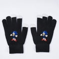 thumbnail image 4 of Guantes de dibujos animados de Sonic The Hedgehog, guantes de invierno cálidos y gruesos para niños, guantes de ciclismo al aire libre, guantes de punto, 4 of 5