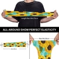 thumbnail image 4 of Gaeub Yellow Sunflowers With Green Leaves Cooling Sleeves for Women, Arm Sleeves, UV Sun Protection Sleeve to Cover with Silicone Anti-Slip, 4 of 8