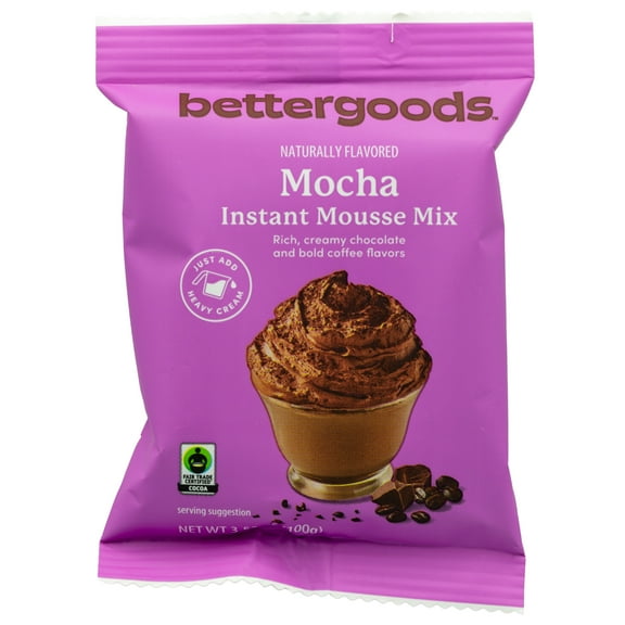bettergoods Instant Mocha Mousse Mix, 3.53 oz