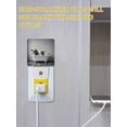 thumbnail image 5 of Night Lights Auto Sensor Cow Shower on Bathtub Plug-in LED Nightlights Lamp Dusk to Dawn for Living Room, Bedroom, Bathroom, Hallway, Stairways Home Wall Decor, Sunflower Funny Animal Night Light, 5 of 9