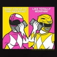 thumbnail image 3 of CafePress - Power Rangers On Their Cell Women's Value T Shirt - Women's Traditional Fit Dark T-Shirt, 3 of 4