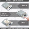 thumbnail image 5 of High Precision Digital Kitchen Scale Tempered Glass Food Scale Multifunction Scale Small Kitchen Appliances Winter Wonderland with Small Town, 5 of 7