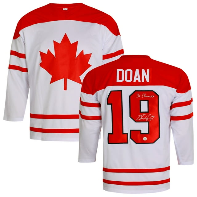 Shane Doan Chandail Personnalisé de Hockey Nation d'Équipe Canada Signé