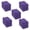 Purple, variant on 3" Yoga Block, 10 Pack Bulk Foam Yoga Blocks, Firm and Supportive Yoga Brick, Balance Foam for Stretching, Pilates, and Workout, 3" x 6" x 9"