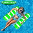 thumbnail image 6 of 3 Pack Inflatable Pool Floats Adult Size Water Hammock,Pool Floaties Toys 4-in-1 Multi-Purpose Floats for Swimming Pool,Pool Rafts Lounge Chairs Floating,for Adults Vacation Fun and Rest, 6 of 7