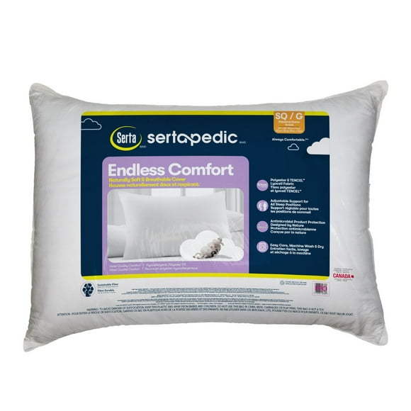 Serta Endless Comfort, Naturally Soft and Breathable