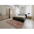 thumbnail image 4 of Ahgly Company Indoor Square Traditional Light French Beige Brown Persian Area Rugs, 3' Square, 4 of 6