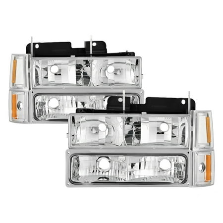 - VIPMOTOZ For 1994-1998 GMC C/K Pickup Truck Suburban Yukon Headlights