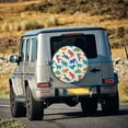 thumbnail image 5 of Goofa Colorful Dinosaur Pattern Universal Tire Cover for Jeep, SUV, Truck, and Trailer – Waterproof, UV-Resistant,Easy to Install, Fits 14"-17" Tires-17 inch, 5 of 6