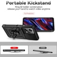thumbnail image 4 of Estuche GANGXUN para Xiaomi Redmi Note 12 Pro 5G, soporte giratorio 360°, estilo mecánico y magnético, 4 of 5