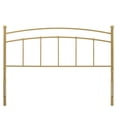 thumbnail image 1 of Modway Abigail Queen Metal Headboard in Gold, 1 of 9