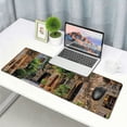 thumbnail image 6 of Heduofu y Mouse Pad, Italian Streets in Countryside Traditional Brick Houses Old Prints, Rectangle Non-Slip Rubber Mousepad, Standard Size, Brown 31.5x11.8 in, 6 of 6