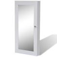 thumbnail image 2 of vidaXL Wall Jewelry Cabinet with Mirror White, 2 of 7