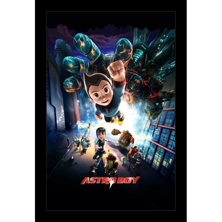 ASTRO BOY - 11x17 Framed Movie Poster - Walmart.com