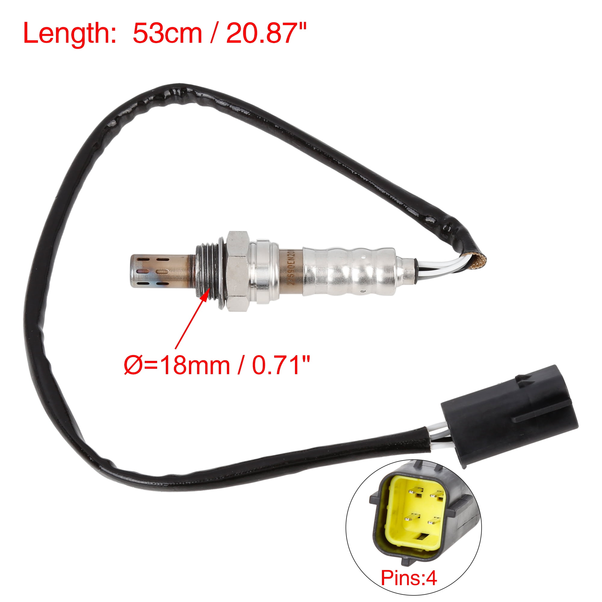 Unique Bargains Air Fuel Ratio O2 Oxygen Sensor Replacement Upstream Downstream for Nissan 370Z 3.7L 2009-2013 22690EN200 250-24741