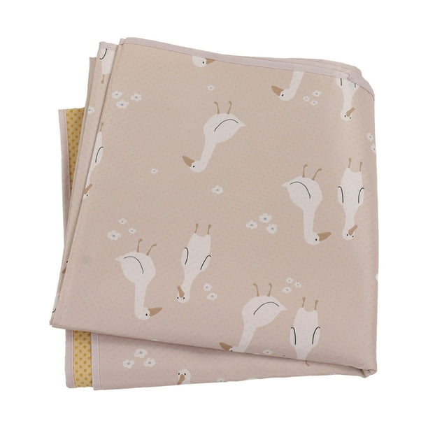 Tapete De Juego Infantil ANGGREK Tapete De Juego De Bebé Seguro Impermeable 110 x 110 cm