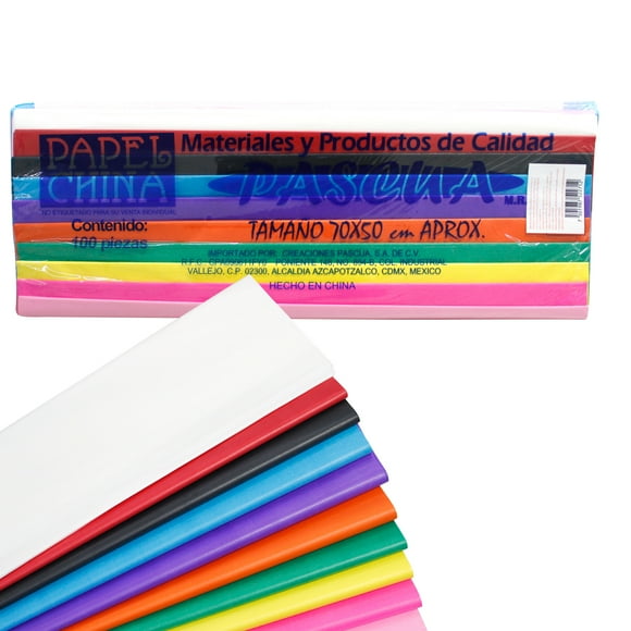 100 Pliegos Papel China PASCUA  Papel de Seda para manualidad y decoracion